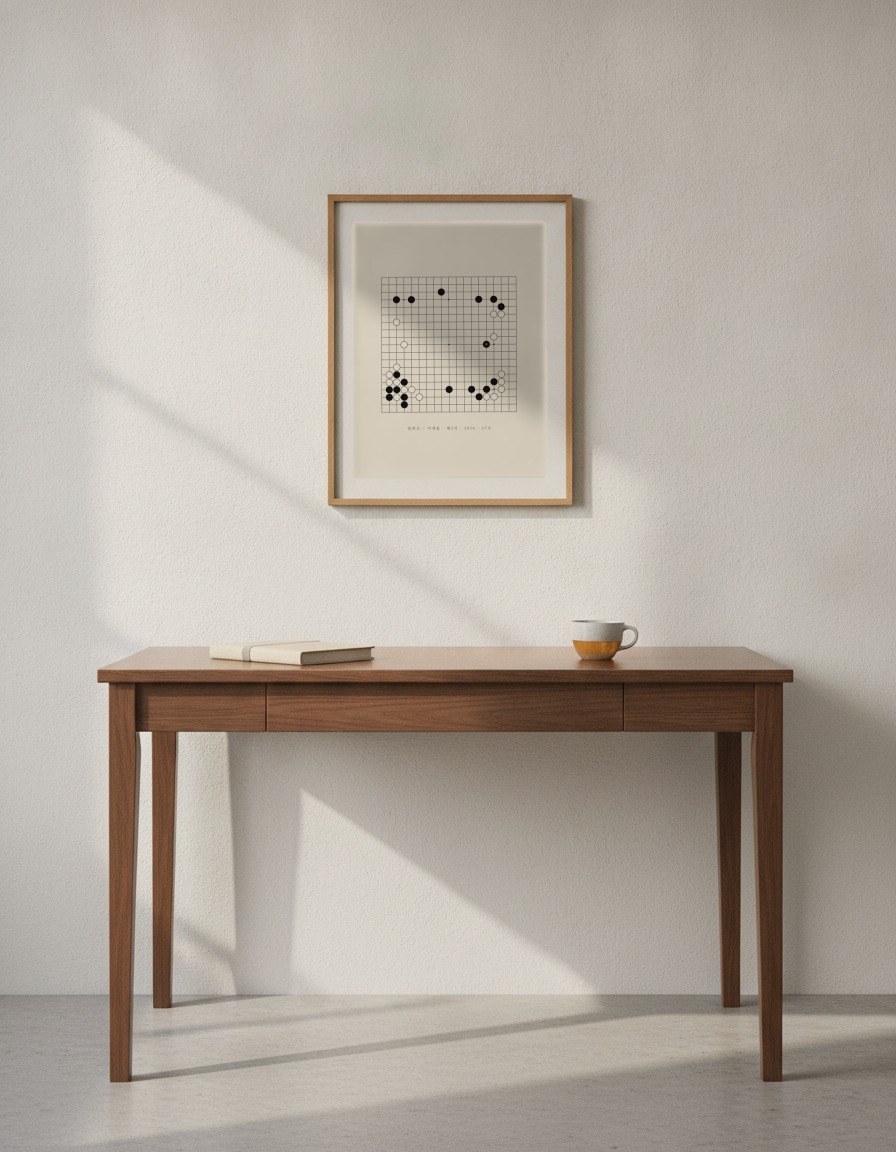 Move 37 · AlphaGo, 2016 in a room