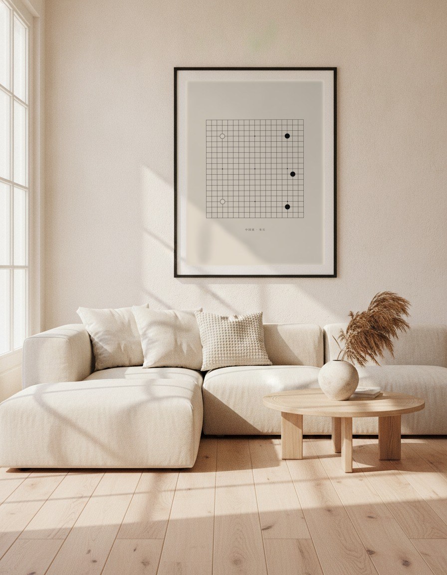 Chinese Fuseki (low) in a room