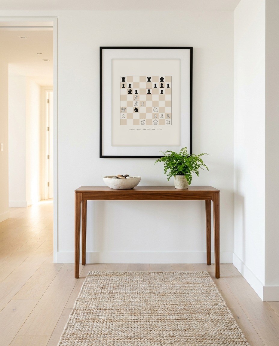 The Game of the Century · Fischer, 1956 in a room