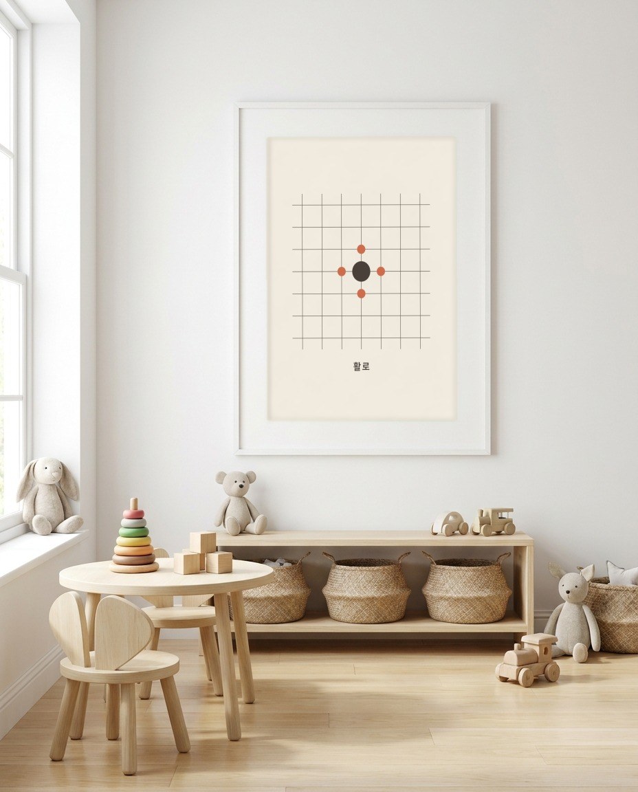 Baduk · Liberties in a room