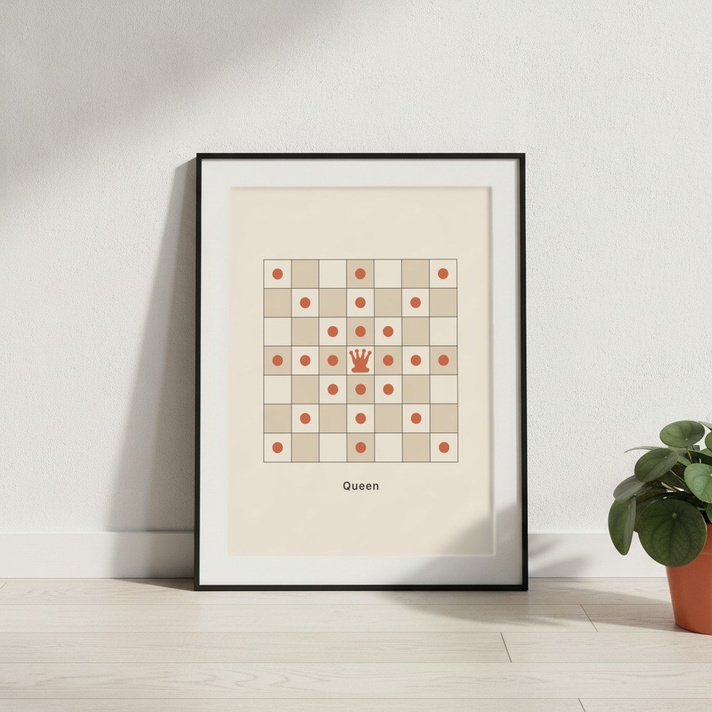 Chess · Queen in a room