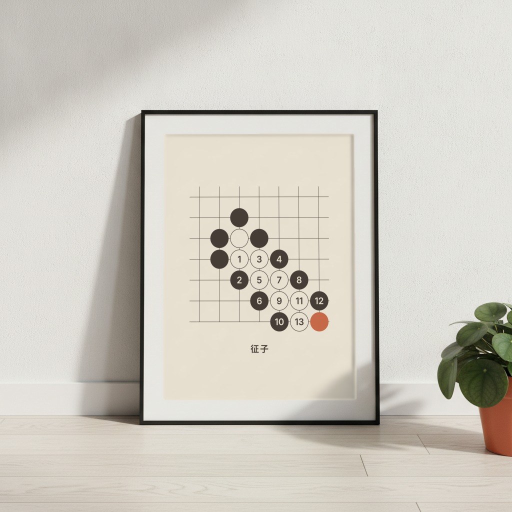 Weiqi · Ladder (traditional) in a room